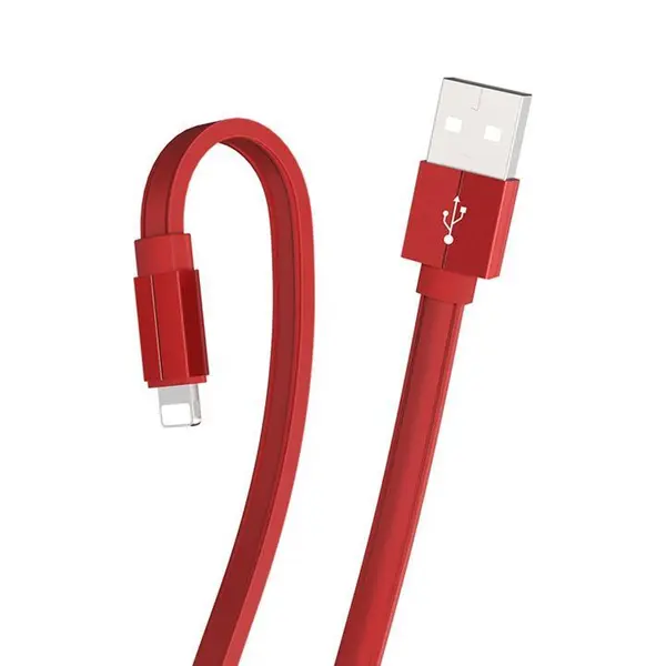 کابل آیفونی Borofone Glory BU8 2.4A 1.2m Borofone BU8 USB To Lightning Cable 1.2m