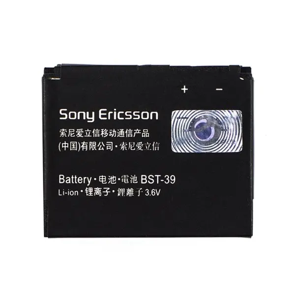 باتری موبایل سونی اریکسون مدل BST-39 ظرفیت 920 میلی آمپر ساعت Sony Ericsson BST-39 920mAh Mobile Phone Battery