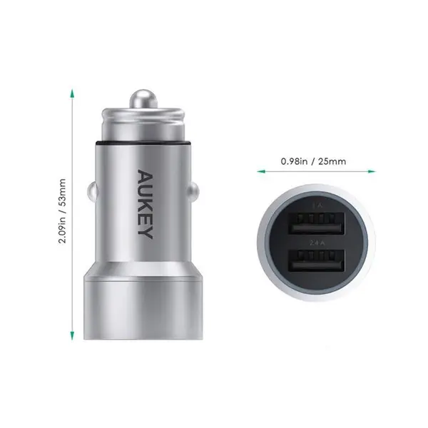 شارژر فندکی آکی مدل CC-S8 Aukey CC-S8 Car Charger - 3