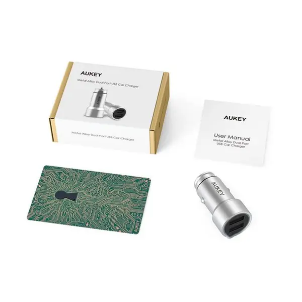 شارژر فندکی آکی مدل CC-S8 Aukey CC-S8 Car Charger