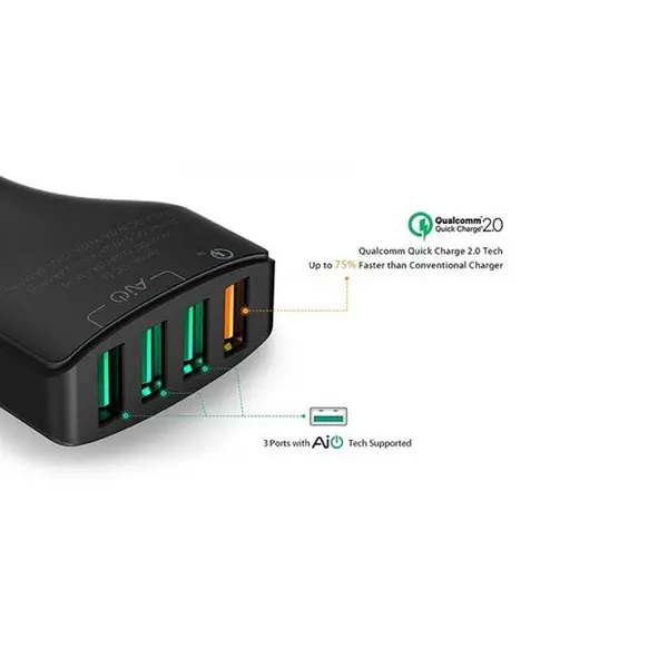 شارژر فندکی آکی مدل CC-T9 Aukey CC-T9 Car Charger