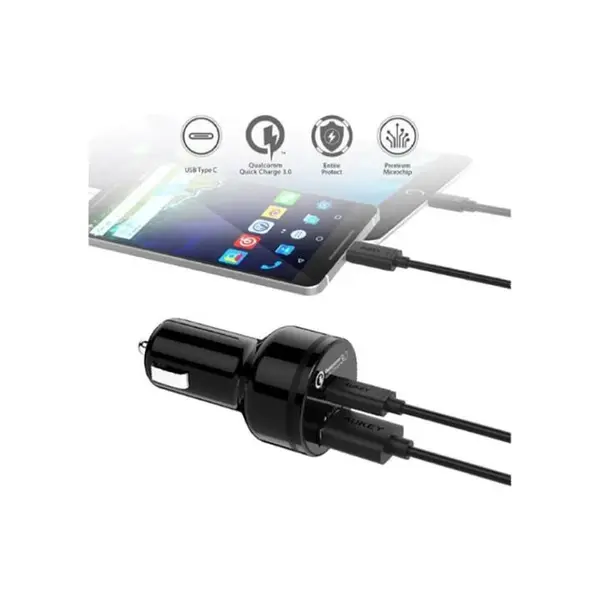 شارژر فندکی آکی مدل CC-Y1 Aukey CC-Y1 Car Charger