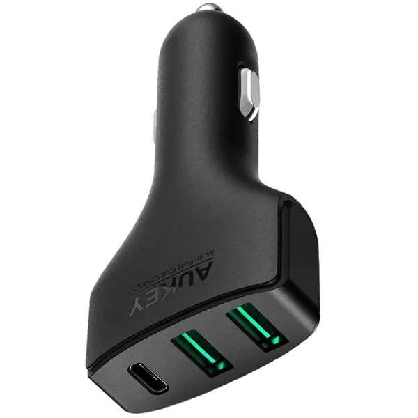 شارژر فندکی آکی مدل CC-Y3 Aukey CC-Y3 Car Charger