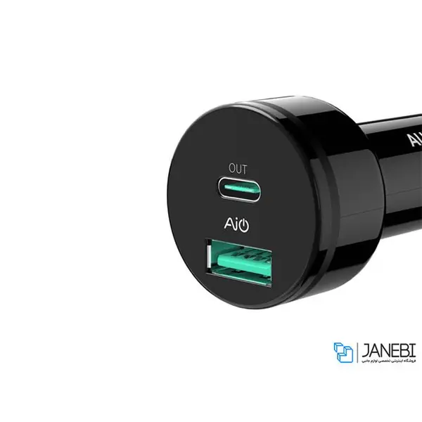 شارژر فندکی آکیCC-Y7 Aukey CC-Y7 Car Charger