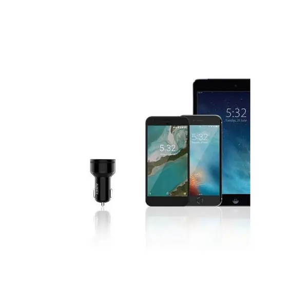 شارژر فندکی آکی مدل CC-Y9 Aukey CC-Y9 Car Charger