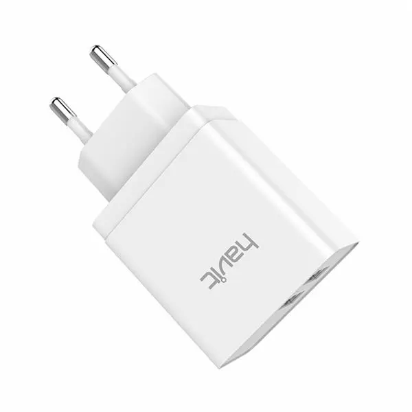 شارژر سریع دیواری دو پورت هویت مدلH112 Havit H112 2Port Travel Fast Charger - 4