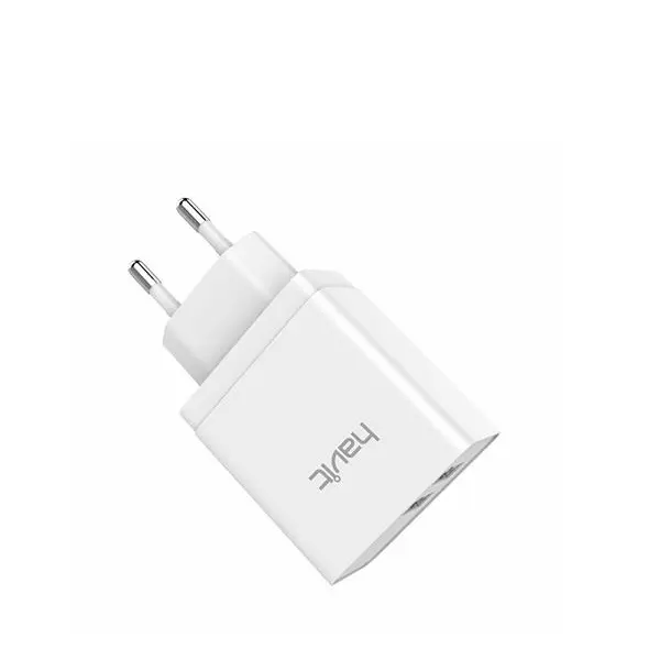 شارژر سریع دیواری دو پورت هویت مدلH112 Havit H112 2Port Travel Fast Charger - 2
