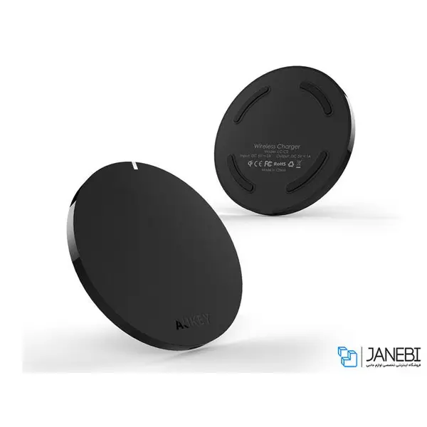 شارژر وایرلس آکیLC-C2 Aukey LC-C2 Wireless Charging Disc