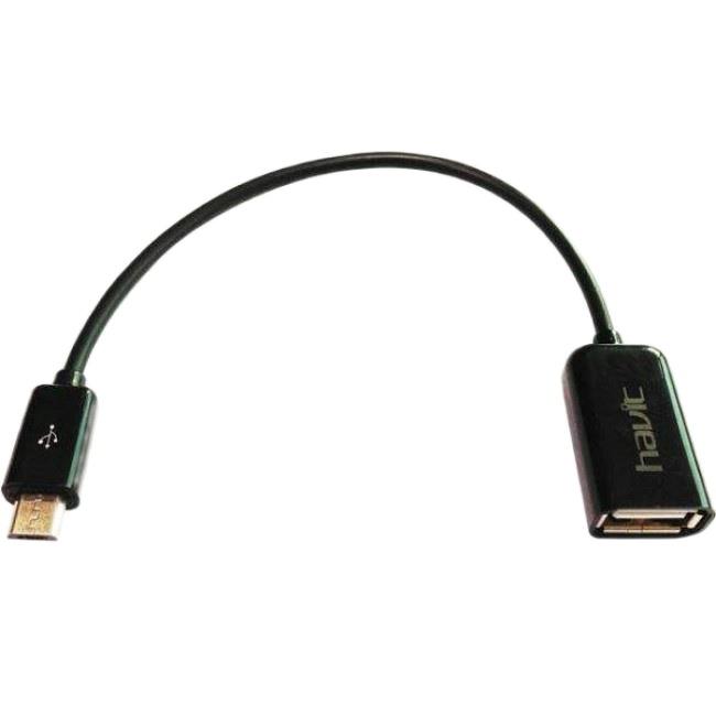 کابل MicroUSB OTG هویت مدل HV-CB546 طول 0.2 متر