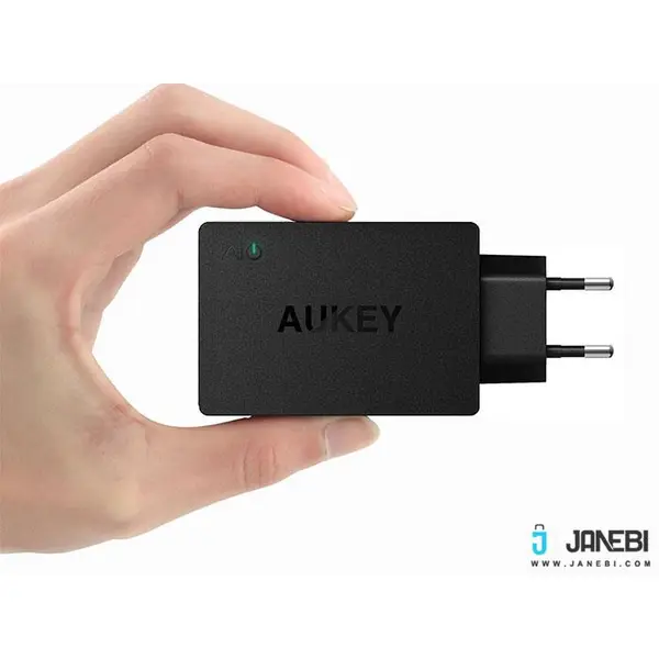شارژر دیواری آکی مدل PA-T14 Aukey PA-T14 Quick Charge 3.0 Wall Charger - 3
