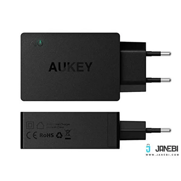 شارژر دیواری آکی مدل PA-T14 Aukey PA-T14 Quick Charge 3.0 Wall Charger - 4