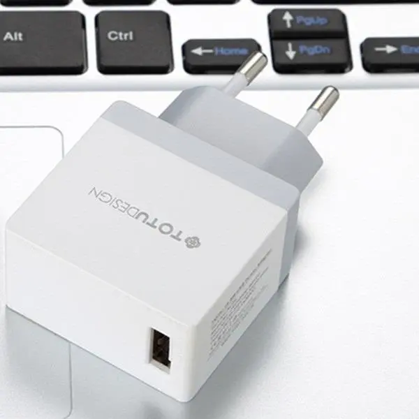 شارژر دیواری Qualcomm3.0 توتو TOTU Pioneer QC3.0 Single USB Port... - 5