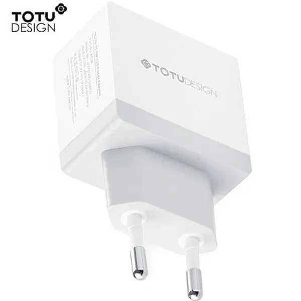 شارژر دیواری Qualcomm3.0 توتو TOTU Pioneer QC3.0 Single USB Port... - 2