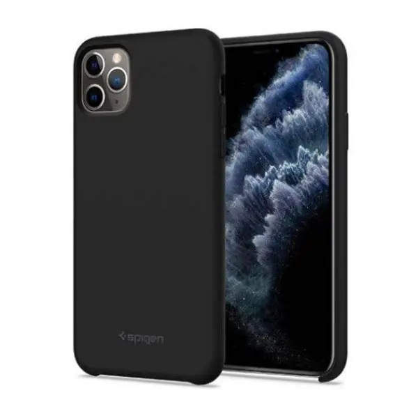 کاور اسپیگن مدل Silicone Fit مناسب برای گوشی موبایل اپل iPhone 11 Pro - 2