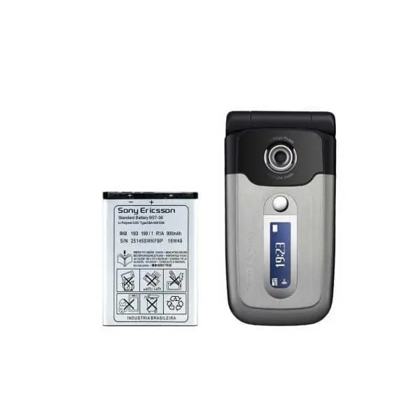 باتری سونی Sony Ericsson Z550 کد BST-36 با ظرفیت 780mAh - 2