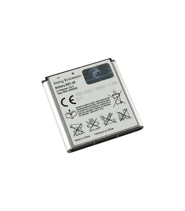 باتری سونی Sony Ericsson Z700 کد BST-38 با ظرفیت 930mAh