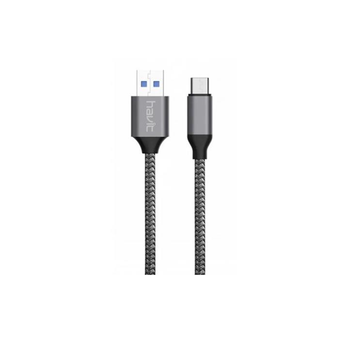 کابل تبدیل USB به USB-c هویت مدل H693 طول 1 متر