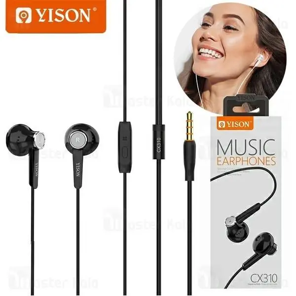 هندزفری سیمی وایسون YISON CX310 Music Earpones - 5
