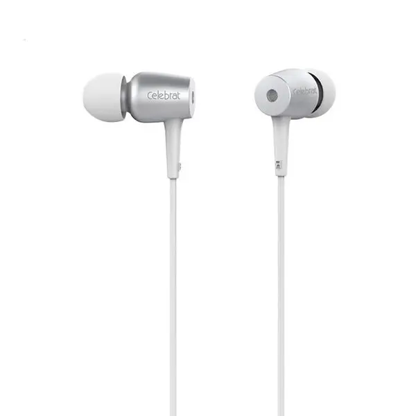 هندزفری فلزی سلبریت YISON Metal Earphones With Microphone 3.5mm | G1