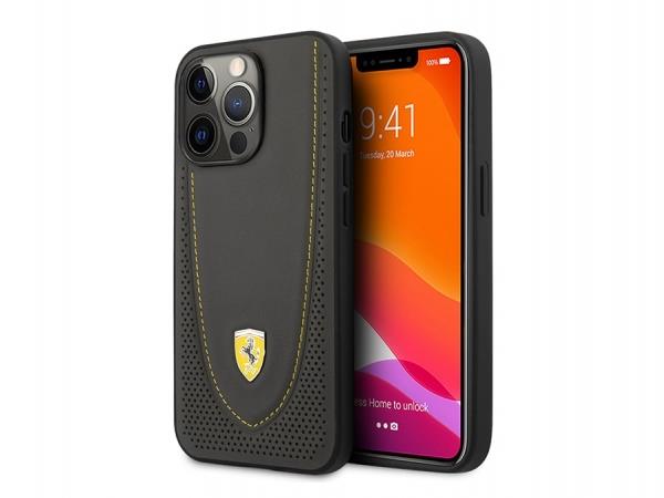 قاب چرمی آیفون 13 پرو مکس طرح فراری CG Mobile iphone 13 Pro Max Ferrari Leather Case
