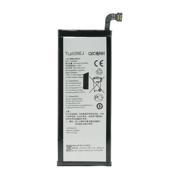 باتری Alcatel idol 4 مدل TLP026EJ ظرفیت 2610 میلی آمپر ساعت - 3