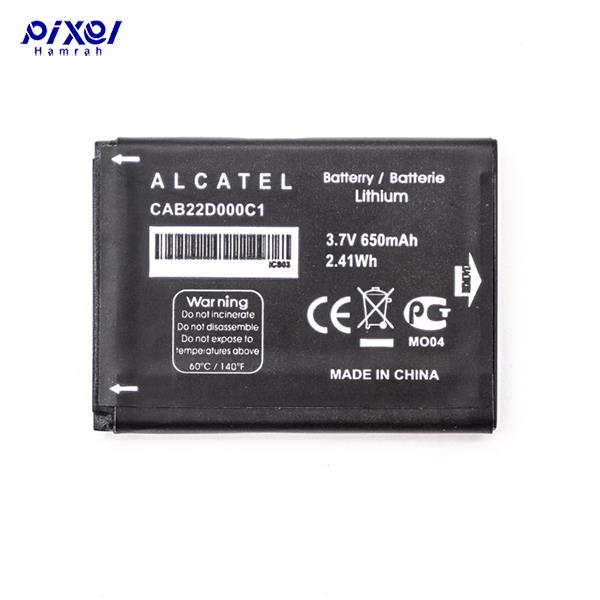 باتری موبایل آلکاتل Alcatel OT 665 با کد فنی CAB22D000C1