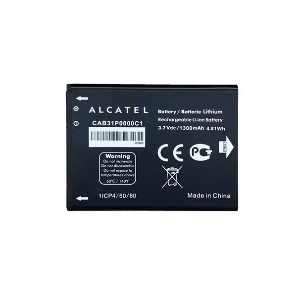 باتری آلکاتل CAB31P0000C1 ظرفیت 1300 میلی آمپر ساعت