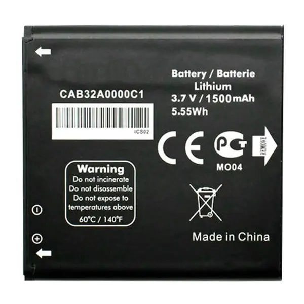 باتری آلکاتل CAB32A0000C1 ظرفیت 1500 میلی آمپر ساعت - 4
