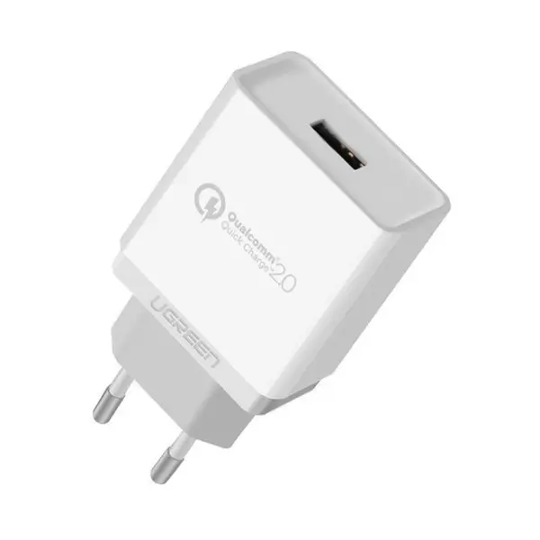 شارژر دیواری یوگرین مدل CD122 20901 Quick Charge 2.0 UGreen CD122 20901 Quick Charge 2.0 Wall Charger - 2