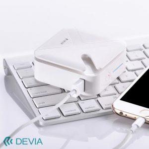 شارژر دیواری و پاور بانک برند دویا DEVIA GALLOP POWER BANK & CHARGER