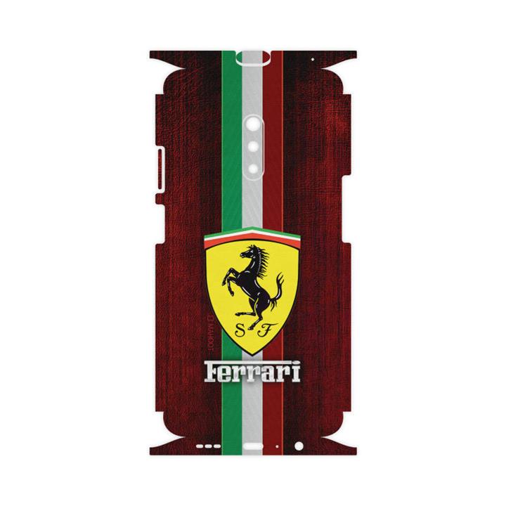 برچسب پوششی ماهوت مدل Ferrari-FullSkin مناسب برای گوشی موبایل اوپو Realme X