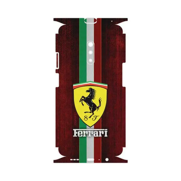 برچسب پوششی ماهوت مدل Ferrari-FullSkin مناسب برای گوشی موبایل اوپو Realme X