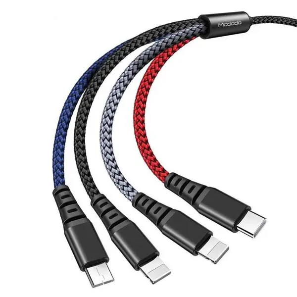 کابل مک دودو چهار سر فست شارژ MCDODO CABLE CA-623 - 4