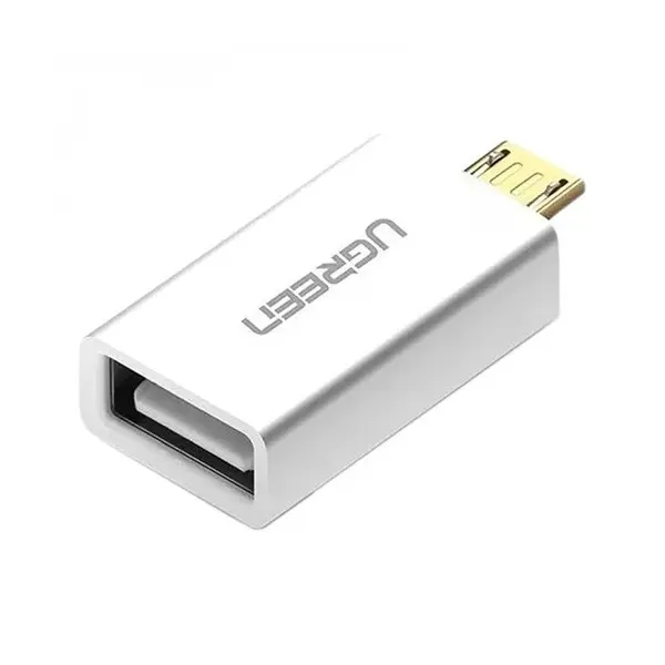 تبدیل Micro USB - OTG به USB 2.0 یوگرین US195 UGREEN US195 Micro USB Male To USB 2.0 A Female OTG Adapter - 3