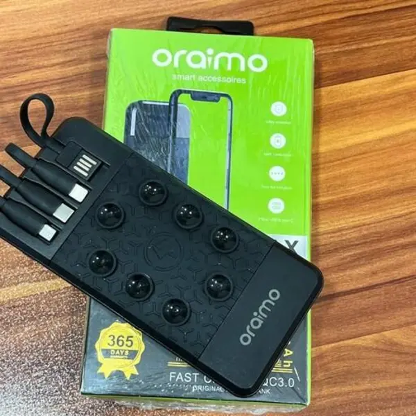 پاوربانک Oraimo مدل 10000mla دارای شارژ وایرلس