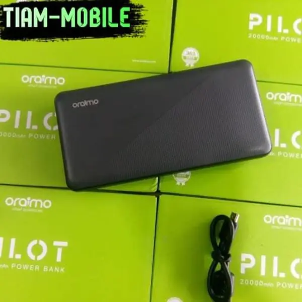 پاوربانکشارژر همراه Oraimo مدل OPB-P206DN ظرفیت ۲A 20000mAh