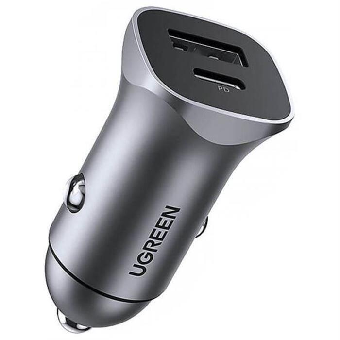 UGREEN CD130 PD+QC 3.0 18W Dual Ports Fast Car charger