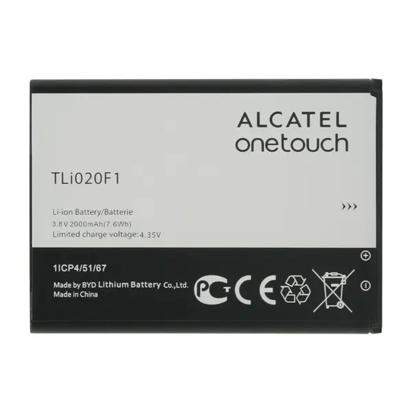باتری آلکاتل TLi020F1 ظرفیت 2000 میلی آمپر ساعت - 4