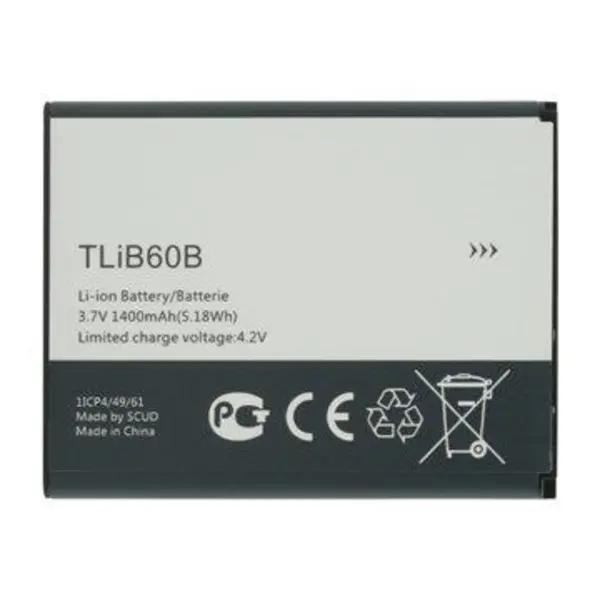 باتری آلکاتل TLiB60B ظرفیت 1400 میلی آمپر ساعت - 4