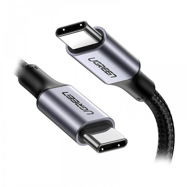 کابل تبدیل USB-C 2.0 Male یوگرین به Type C 2.0 Male 5A مدل US316 کد ۷۰۴۲۷