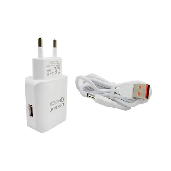 شارژر دیواری دکین DEKKIN مدل DK-622 به همراه کابل تایپ سی