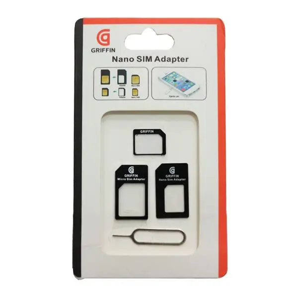 تبدیل سیم کارت های نانو و میکرو به استاندارد گریفین Griffin Nano and Micro SIM Card Adapters - 5