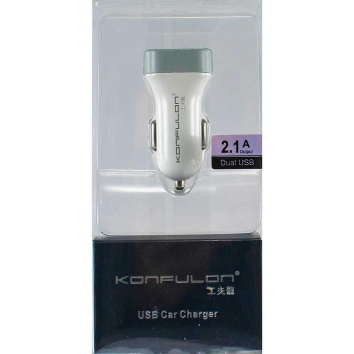 شارژر فندکی دو پورت KONFULON C17