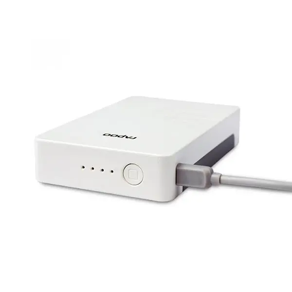 پاور بانک رپو مدل پی 160 با ظرفیت 10400 میلی آمپر ساعت RAPOO P160 10400mAh Powerbank