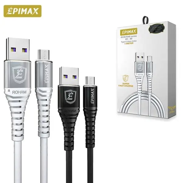 کابل شارژر میکرو اکو مدل 1 متر EC-29 – Epimax - 2