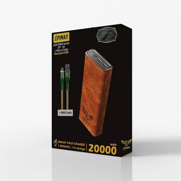 پاوربانک Epimax مدل EP-18 ظرفیت 20000 میلی آمپر - 2