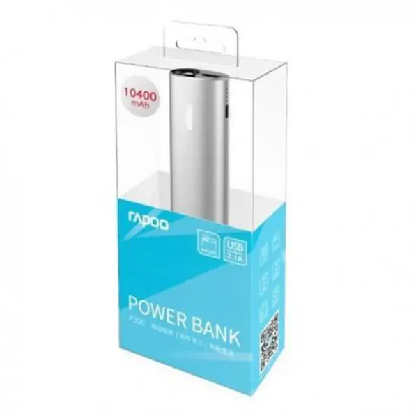 شارژر همراه رپو مدل P300 با ظرفیت 10400 میلی آمپر ساعت Rapoo P300 10400mAh Power Bank - 4