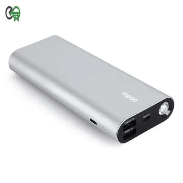 شارژر همراه رپو مدل P370 ظرفیت 13000 میلی آمپر ساعت Rapoo P370 13000mAh Power Bank - 3