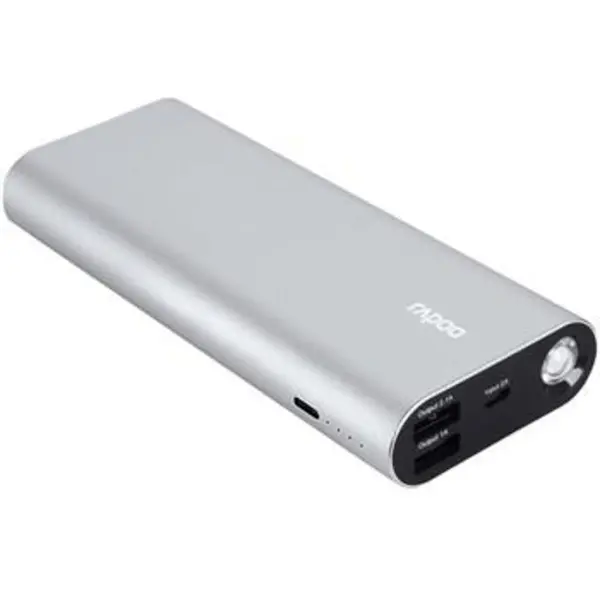 شارژر همراه رپو مدل P370 ظرفیت 13000 میلی آمپر ساعت Rapoo P370 13000mAh Power Bank - 5