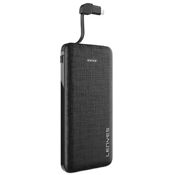 پاور بانک لنیز مدل PX190 ظرفیت ۱۰۰۰۰ میلی آمپر ساعت Lenyes PX190 10000 mAh Power Bank